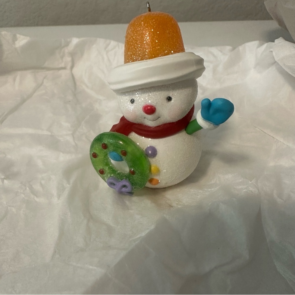 2019 Sweet Snowman Hallmark Keepsake Ornament Limited Edition Rare - Picture 2 of 12